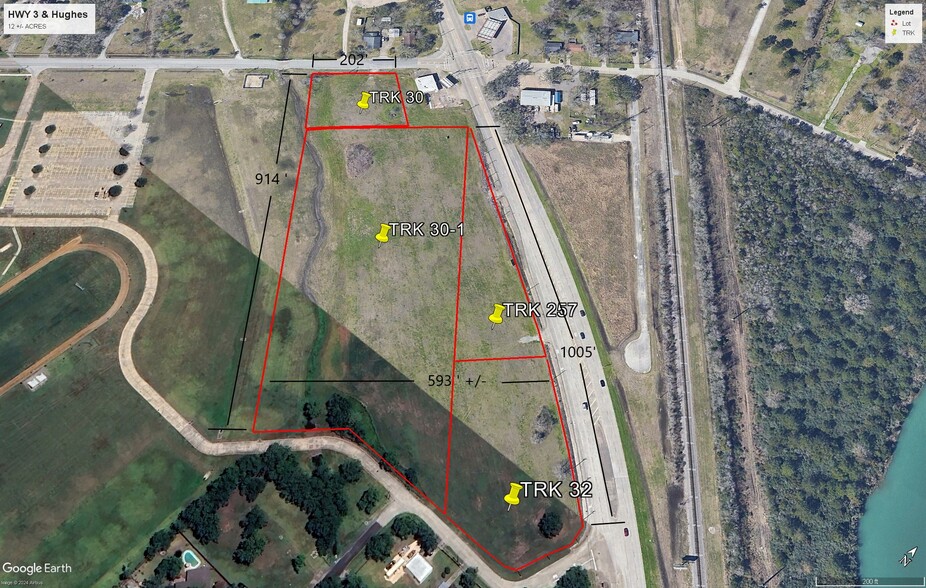 Hwy 3 & Hughes Road, Dickinson, TX for sale - Site Plan - Image 1 of 21