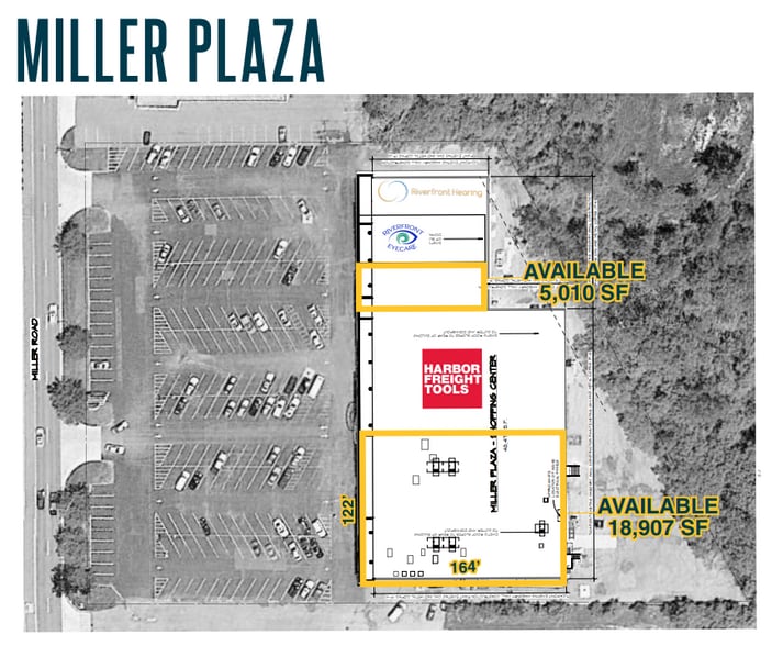G-4325-G-4339 Miller Rd, Flint, MI for lease - Site Plan - Image 3 of 3