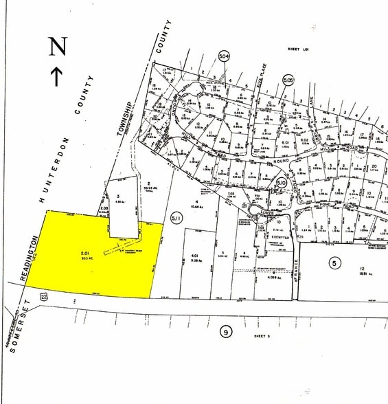 3434 Route 22, Branchburg, NJ for lease - Plat Map - Image 2 of 5