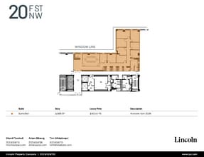 20 F St NW, Washington, DC for lease Floor Plan- Image 1 of 1