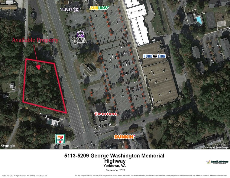 5113-5209 George Washington Mem Hwy, Yorktown, VA for lease - Building Photo - Image 1 of 1