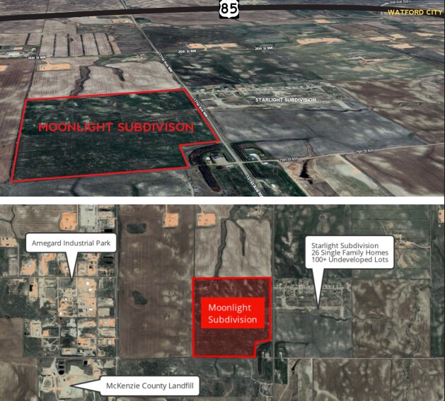 26th St NW & 131st NW ave, Arnegard, ND for sale - Aerial - Image 2 of 3