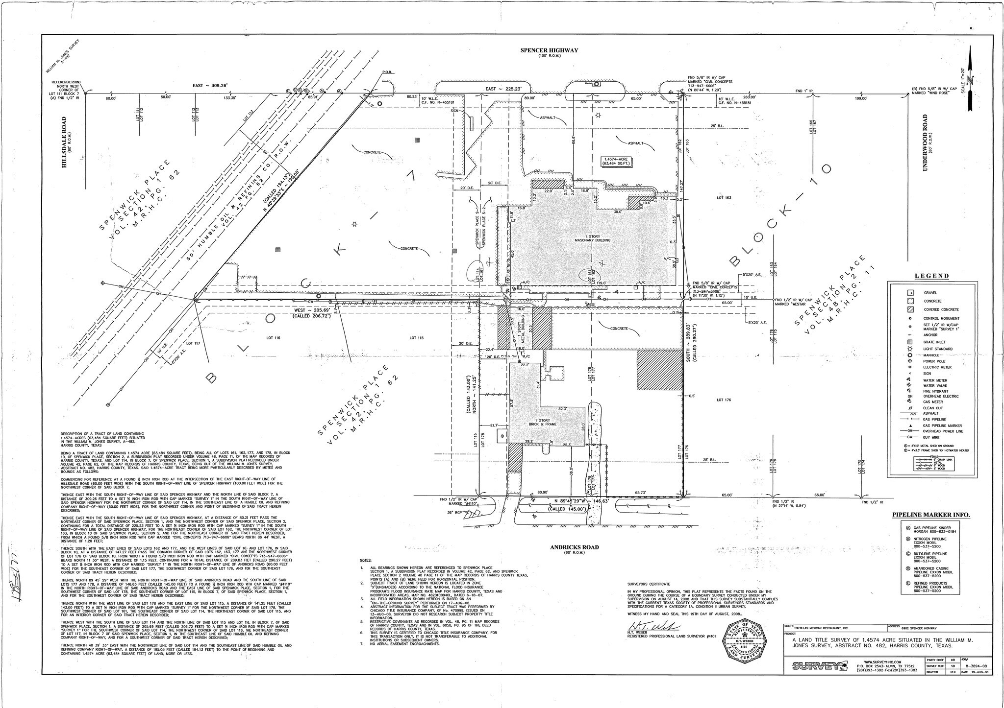 9602 Spencer Hwy, La Porte, TX 77571 Retail for Lease
