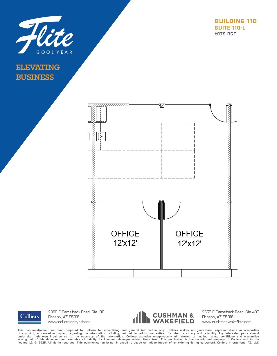 1300 S Litchfield Rd, Goodyear, AZ for lease Floor Plan- Image 1 of 1