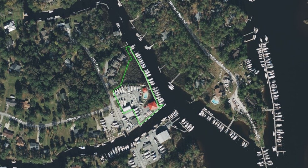 1302 Tosto Cir, Oriental, NC for sale - Aerial - Image 2 of 2