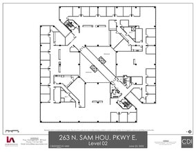 263 N Sam Houston Pky E, Houston, TX for lease Floor Plan- Image 2 of 2