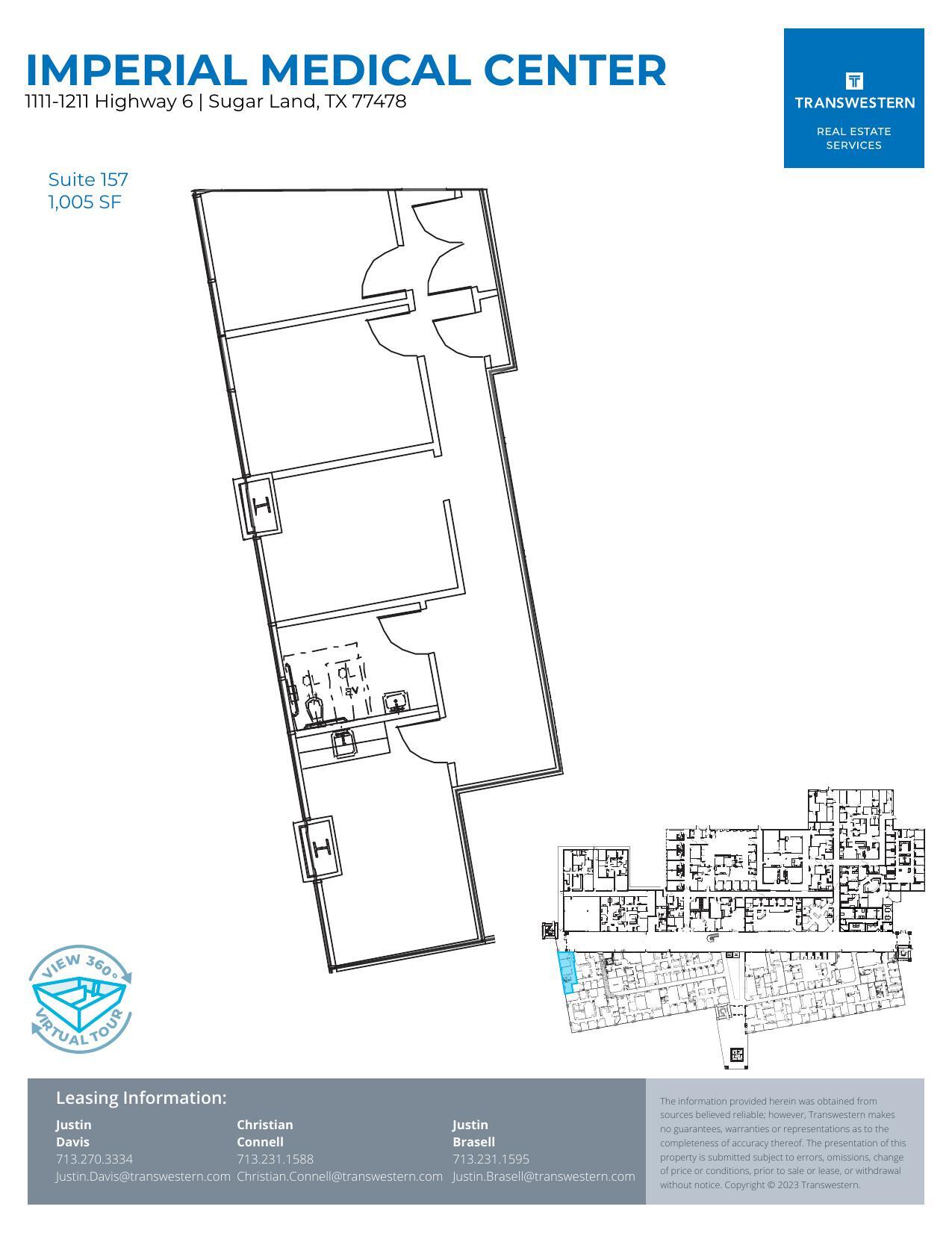 1111-1211 Highway 6, Sugar Land, TX for lease Floor Plan- Image 1 of 1