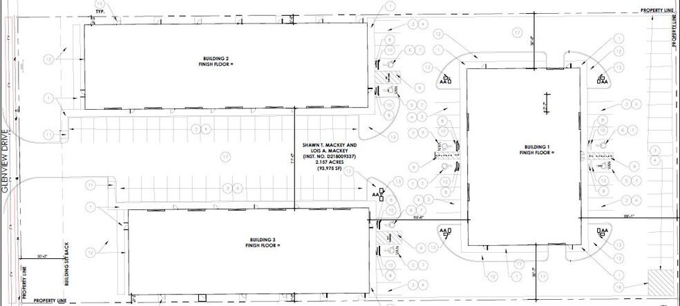 4205 Glenview Dr, Haltom City, TX for lease - Floor Plan - Image 3 of 4