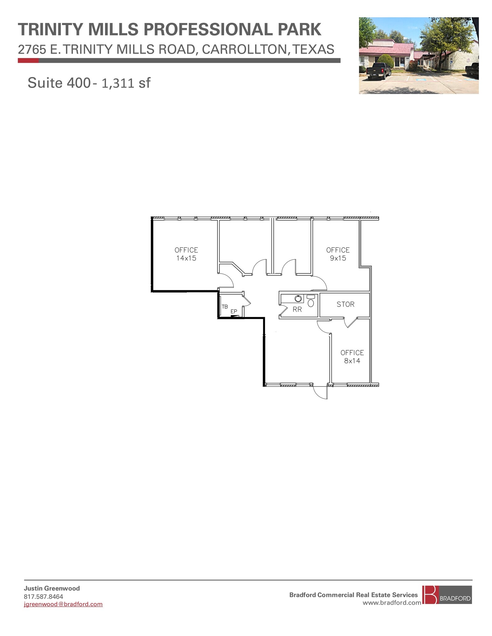 2761 E Trinity Mills Rd, Carrollton, TX for lease Floor Plan- Image 1 of 11
