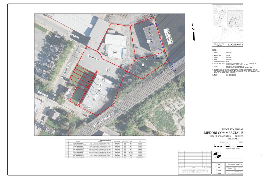 820 N Buttonwood St, Wilmington, DE for sale - Site Plan - Image 3 of 3