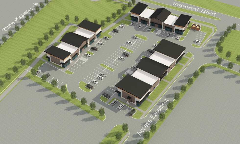 1133 Imperial Blvd, Sugar Land, TX for lease - Site Plan - Image 3 of 4