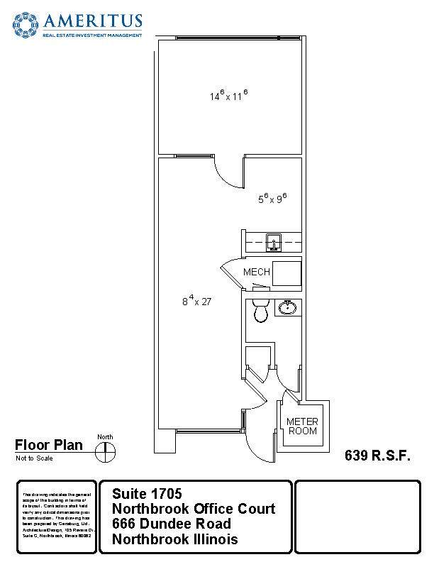 666 Dundee Rd, Northbrook, IL for lease Floor Plan- Image 1 of 1