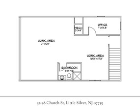 38 Church St, Little Silver, NJ for lease Floor Plan- Image 1 of 1