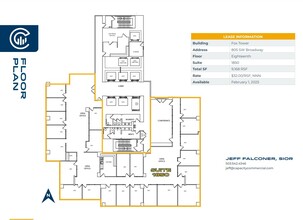 805 SW Broadway, Portland, OR for lease Floor Plan- Image 1 of 1