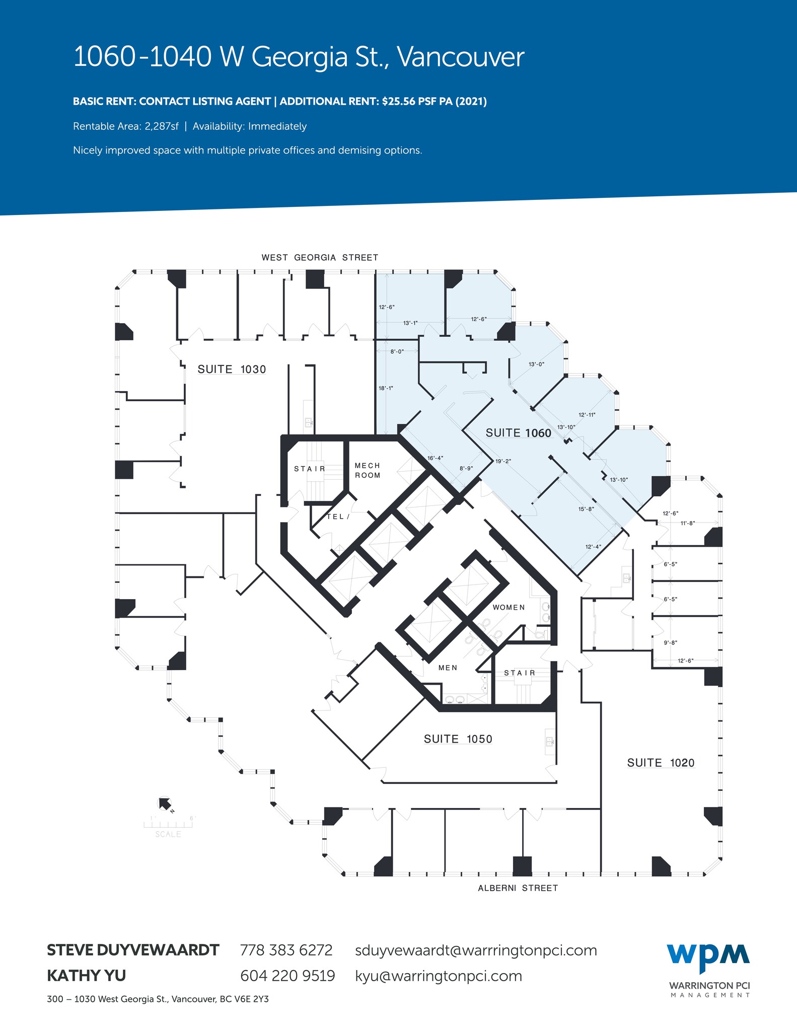 1040 W Georgia St, Vancouver, BC for lease Site Plan- Image 1 of 1