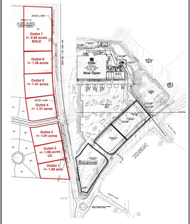 GA Hwy 53 & GA Hwy 11, Winder, GA for lease Building Photo- Image 1 of 2