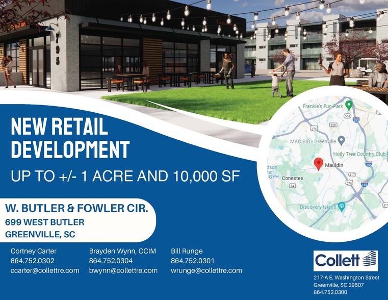 699 W Butler Rd, Greenville, SC for lease - Building Photo - Image 1 of 4