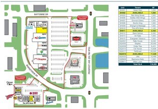 2001-2023 N Prospect Ave, Champaign, IL for lease Site Plan- Image 1 of 1