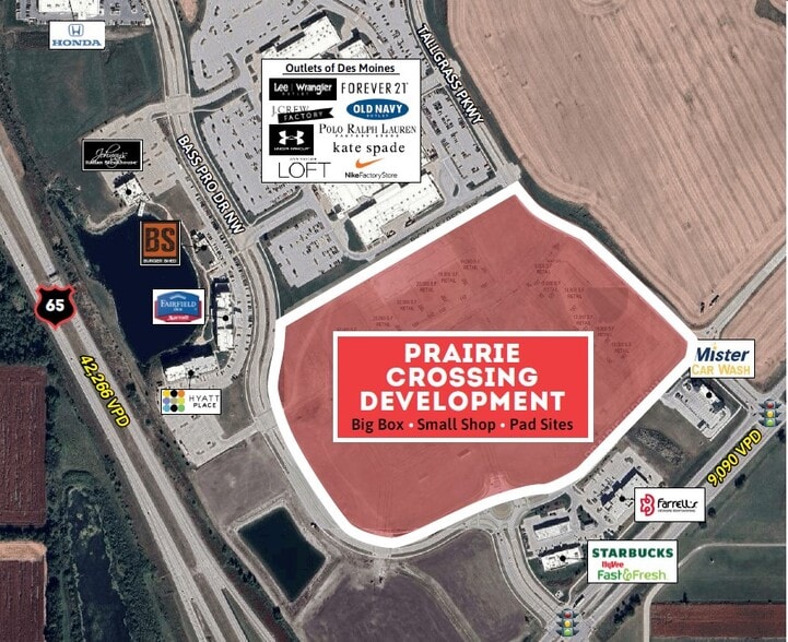 Hubbell Ave And Bass Pro Dr, Altoona, IA for lease - Primary Photo - Image 1 of 34