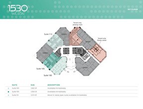 1530 Wilson Blvd, Arlington, VA for lease Floor Plan- Image 1 of 1