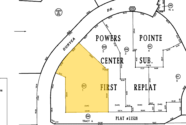 5410 E Woodmen Rd, Colorado Springs, CO for sale - Plat Map - Image 1 of 1