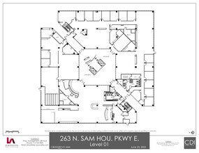 263 N Sam Houston Pky E, Houston, TX for lease Site Plan- Image 1 of 2