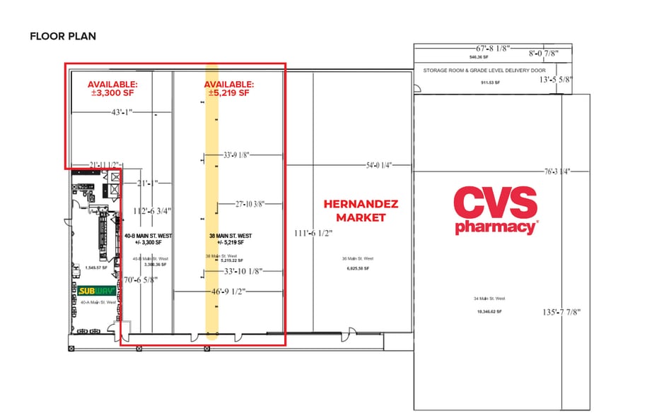 34-40 W Main St, Sodus, NY for lease - Floor Plan - Image 3 of 8