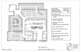 927 S Route 51, Forsyth, IL for lease Floor Plan- Image 1 of 5