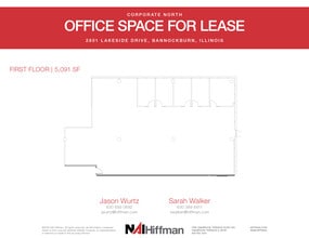 2801 Lakeside Dr, Bannockburn, IL for lease Floor Plan- Image 1 of 1