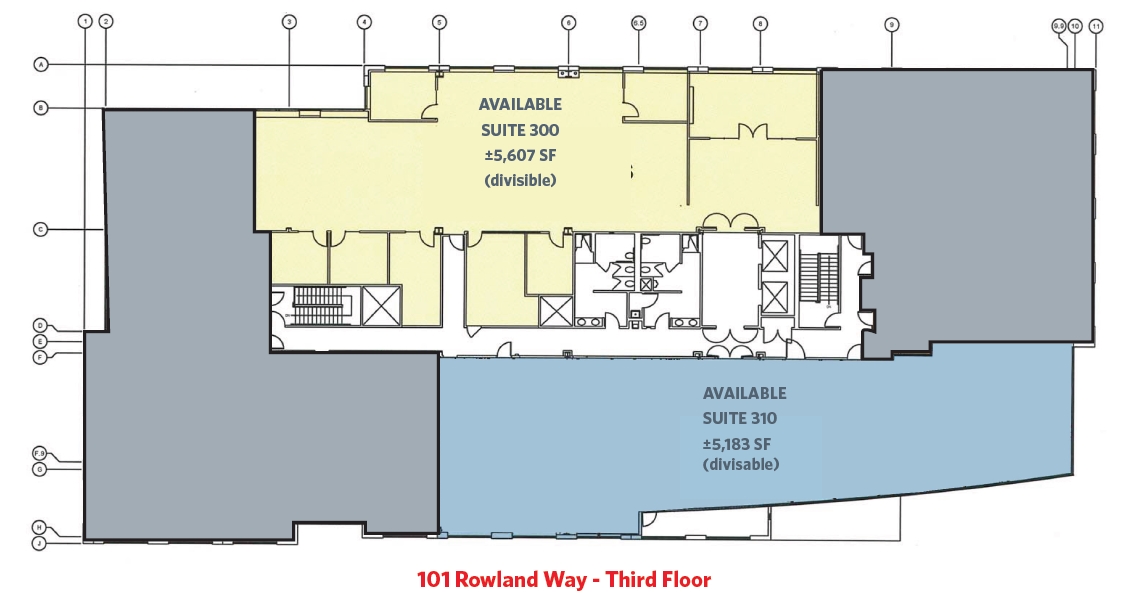 100 Rowland Way, Novato, CA for lease Floor Plan- Image 1 of 1