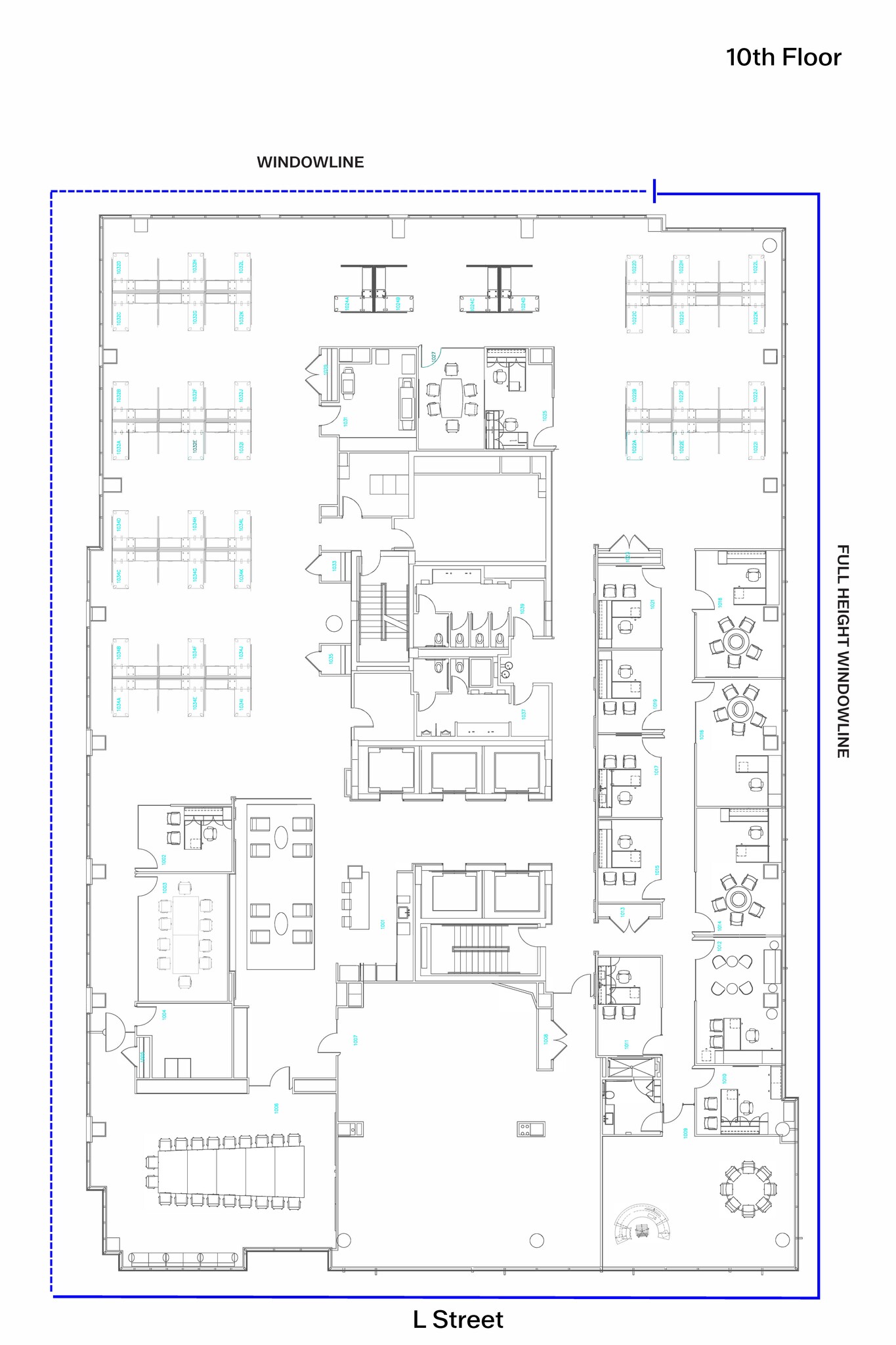 1331 L St NW, Washington, DC for lease Floor Plan- Image 1 of 1