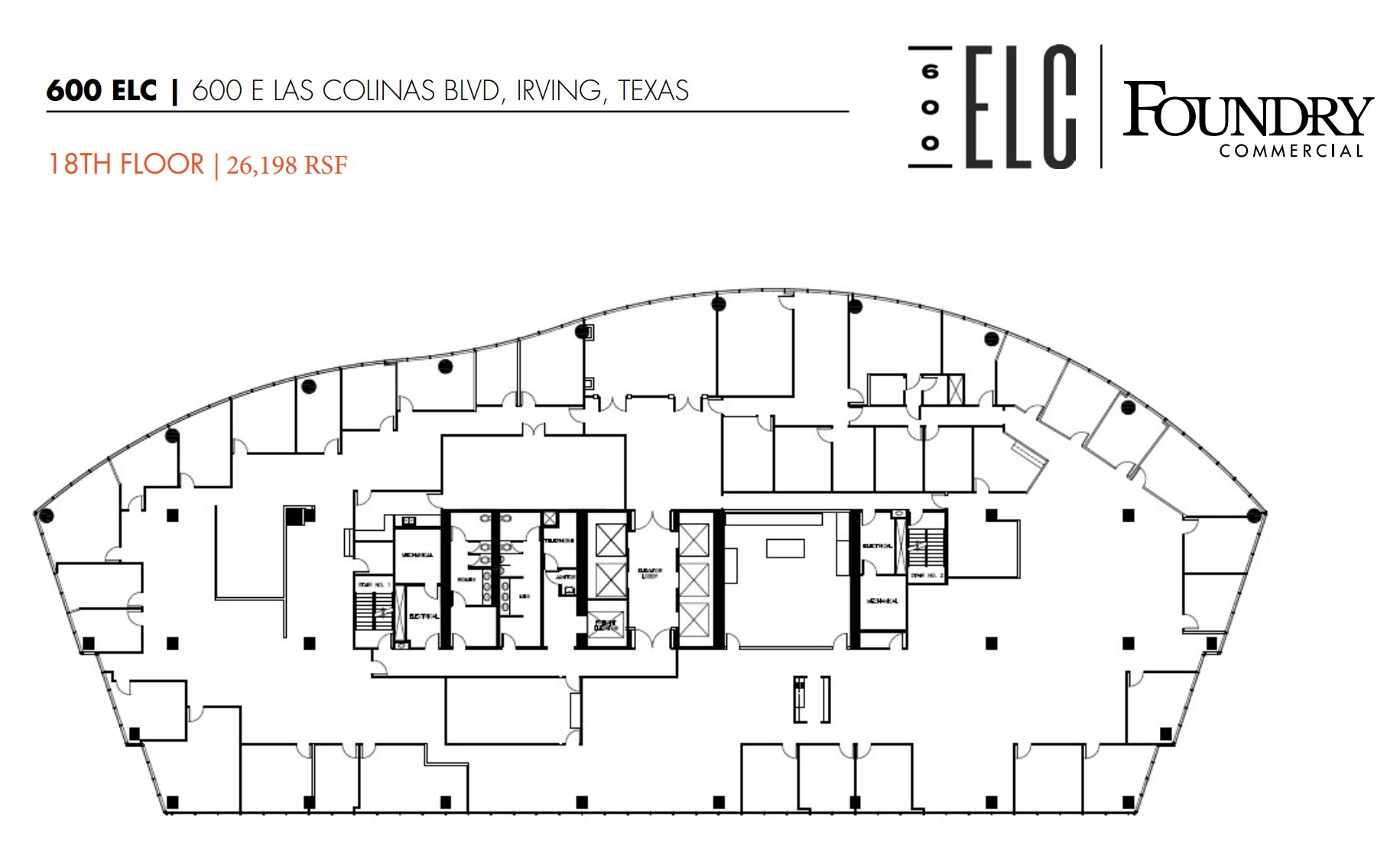 600 E Las Colinas Blvd, Irving, TX for lease Floor Plan- Image 1 of 1