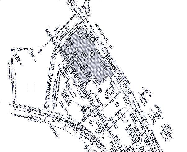 3895 N Business Center Dr, Tucson, AZ for lease - Plat Map - Image 2 of 9