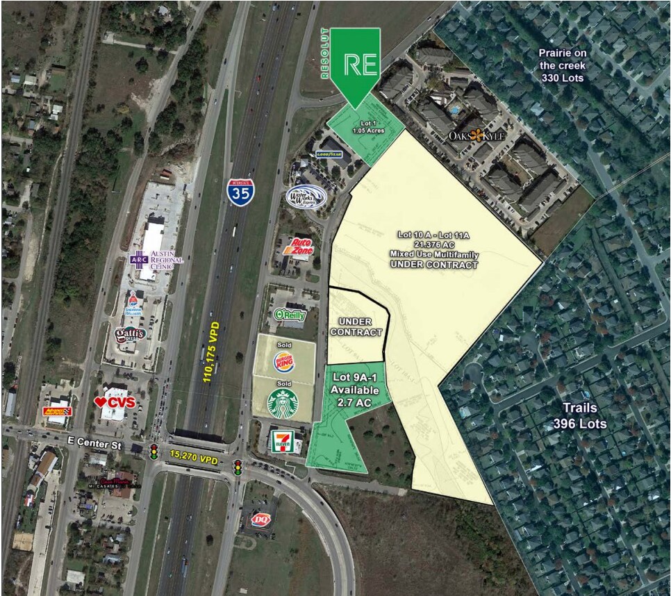 IH-35 & Center St, Kyle, TX for sale Building Photo- Image 1 of 10