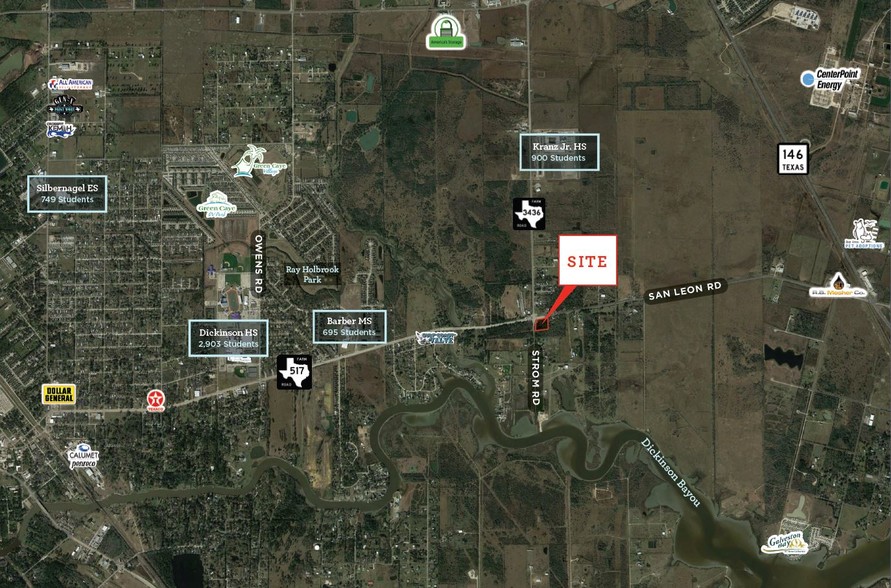 Strom Rd, Texas City, TX for sale - Aerial - Image 1 of 1