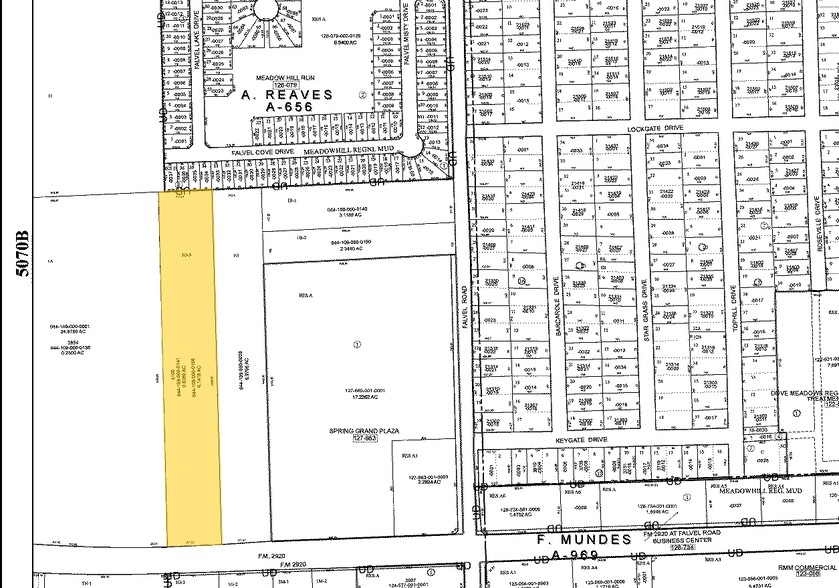 4100 Fm-2920, Spring, TX for sale - Plat Map - Image 3 of 6