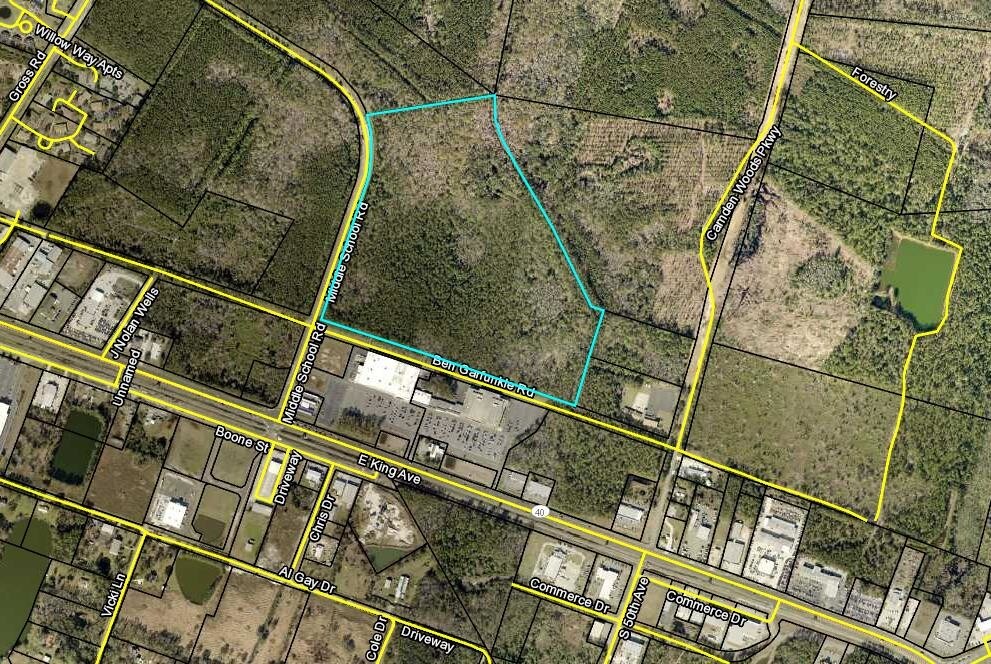 0 Ben Garfunkle, Kingsland, GA for sale Plat Map- Image 1 of 1