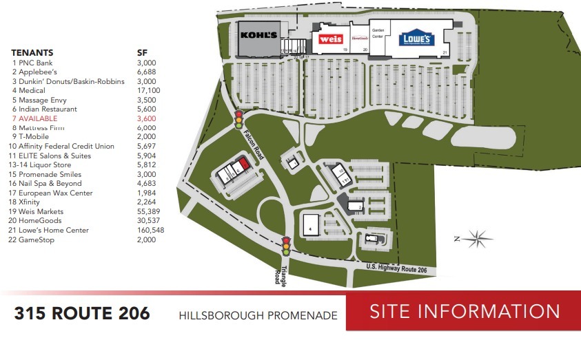 30 Falcon Rd, Hillsborough, NJ for lease - Site Plan - Image 2 of 4