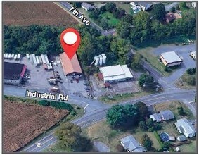 2 Industrial Dr, Phillipsburg, NJ - AERIAL map view
