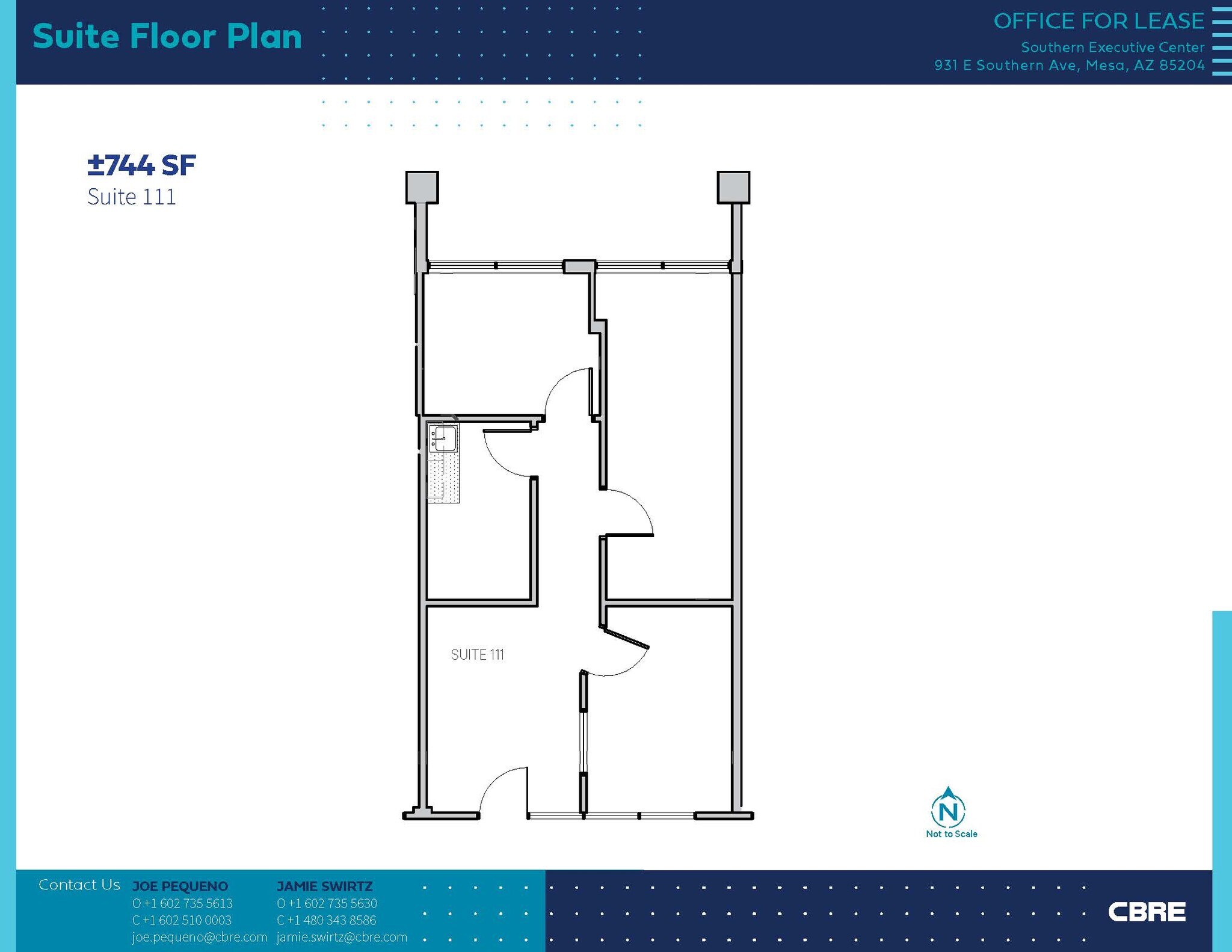 931 E Southern Ave, Mesa, AZ for lease Floor Plan- Image 1 of 1