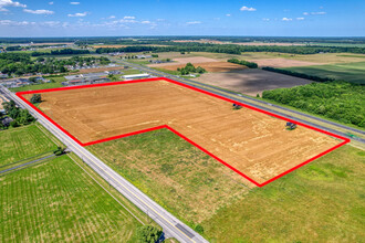 Rt 13 (Sussex Hwy), Bridgeville, DE - aerial  map view - Image1