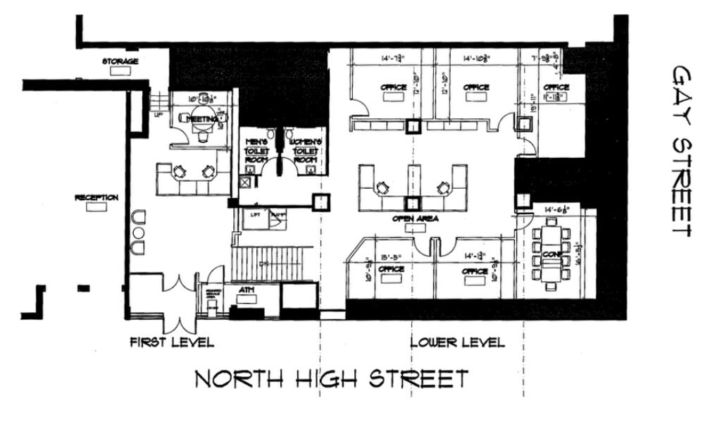 111 N High St, West Chester, PA for lease Floor Plan- Image 1 of 1