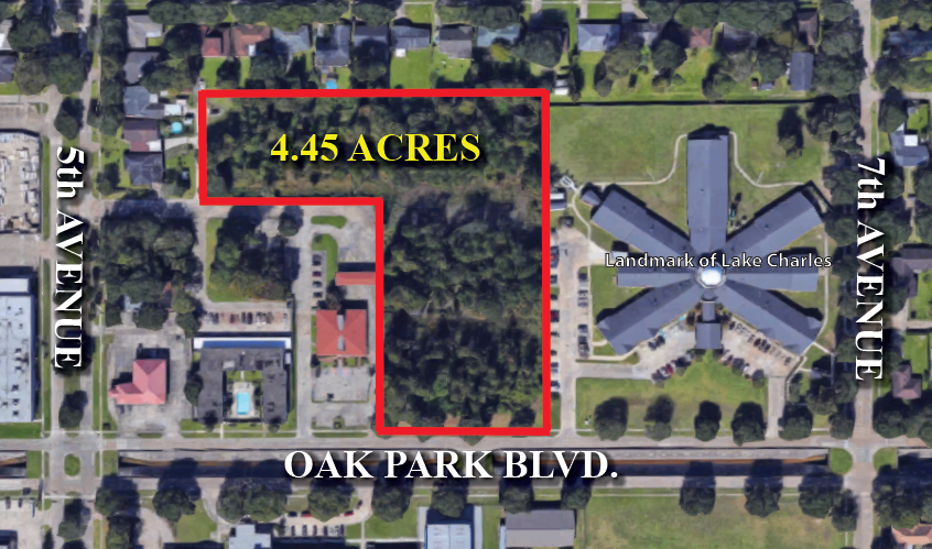 Oak Park Blvd, Lake Charles, LA for sale - Building Photo - Image 1 of 1