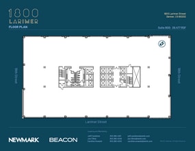 1800 Larimer St, Denver, CO for lease Floor Plan- Image 1 of 1