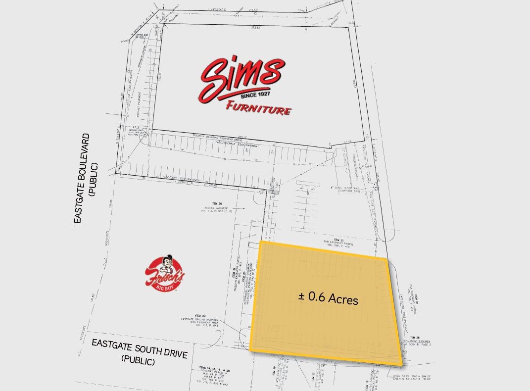 4468 Eastgate Blvd, Cincinnati, OH for lease Site Plan- Image 1 of 3