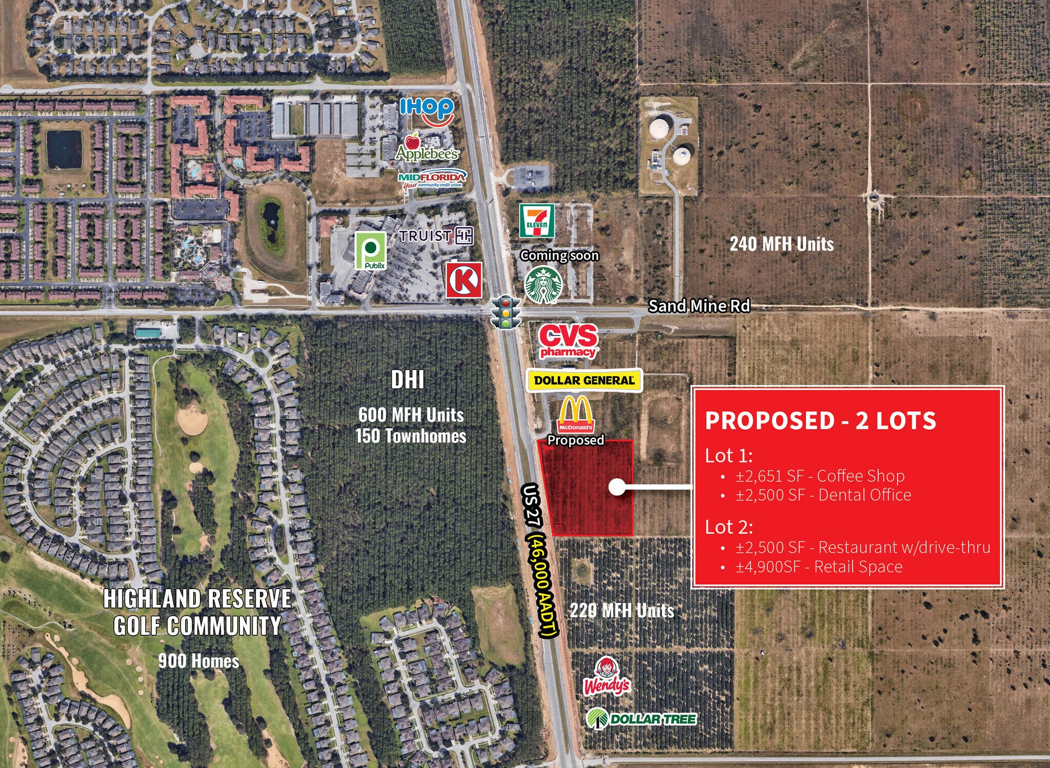 US 27 Sand Mine Road, Davenport, FL 33897 Sand Mine Rd Development