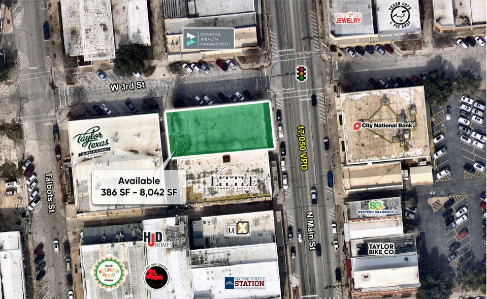 219-221 N Main St, Taylor, TX for lease - Building Photo - Image 2 of 7