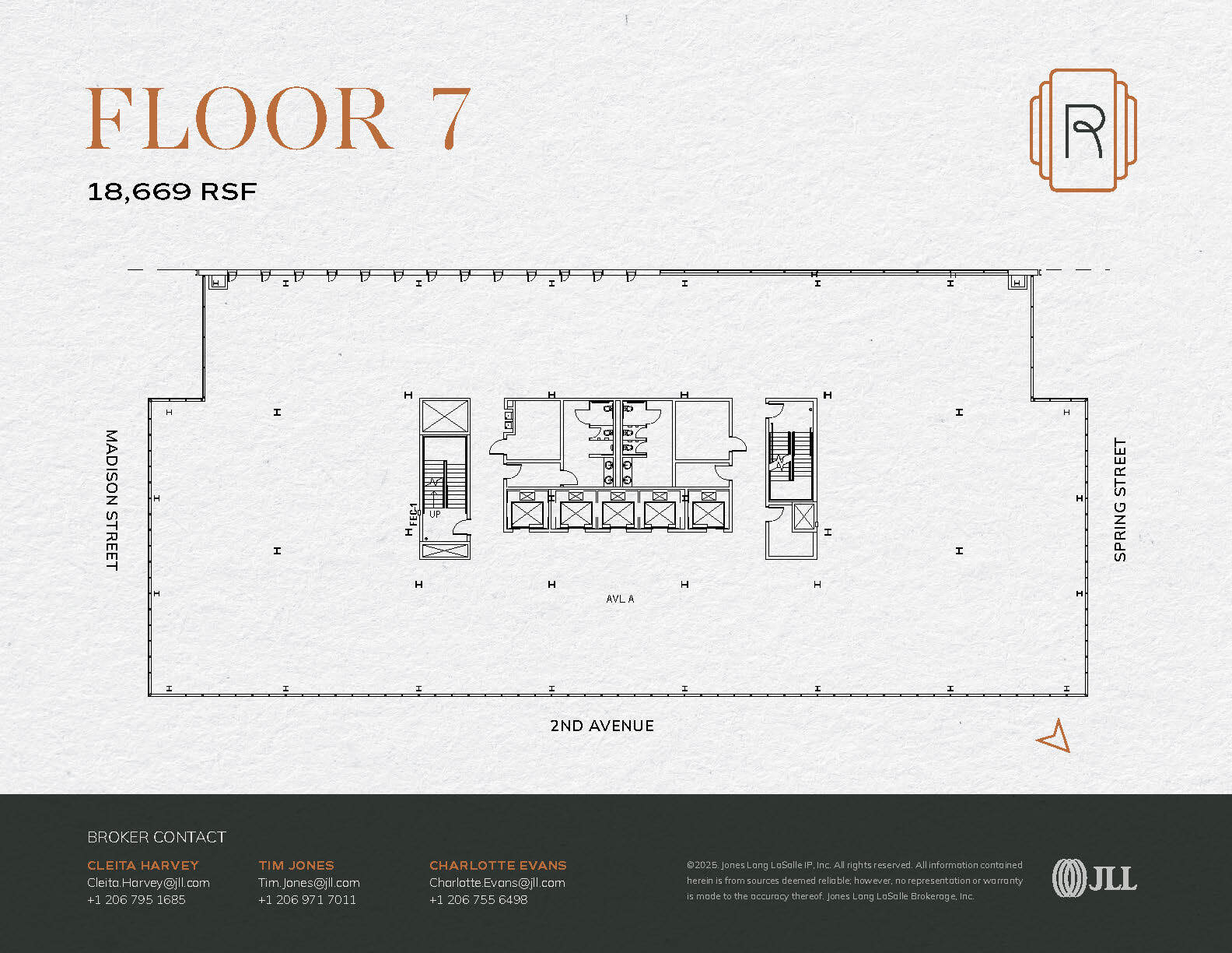 1015 2nd Ave, Seattle, WA for lease Floor Plan- Image 1 of 1