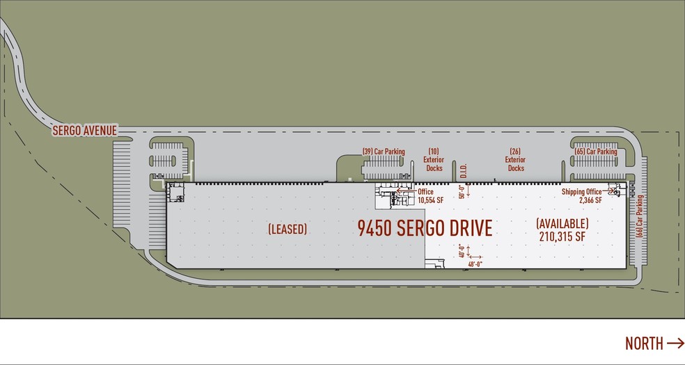 9450 W Sergo Dr, McCook, IL for sale - Site Plan - Image 1 of 1