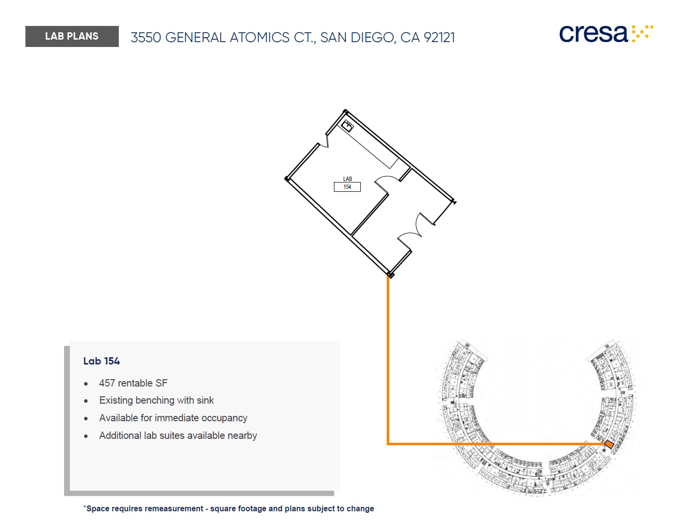 3550 General Atomics Ct, San Diego, CA for lease Floor Plan- Image 1 of 1